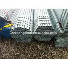 China tubulação de aço galvanizada / tubulação sem emenda galvanizada / ERW tubulação galvanizada quente / BS1387-1985 / Q235 / SS400